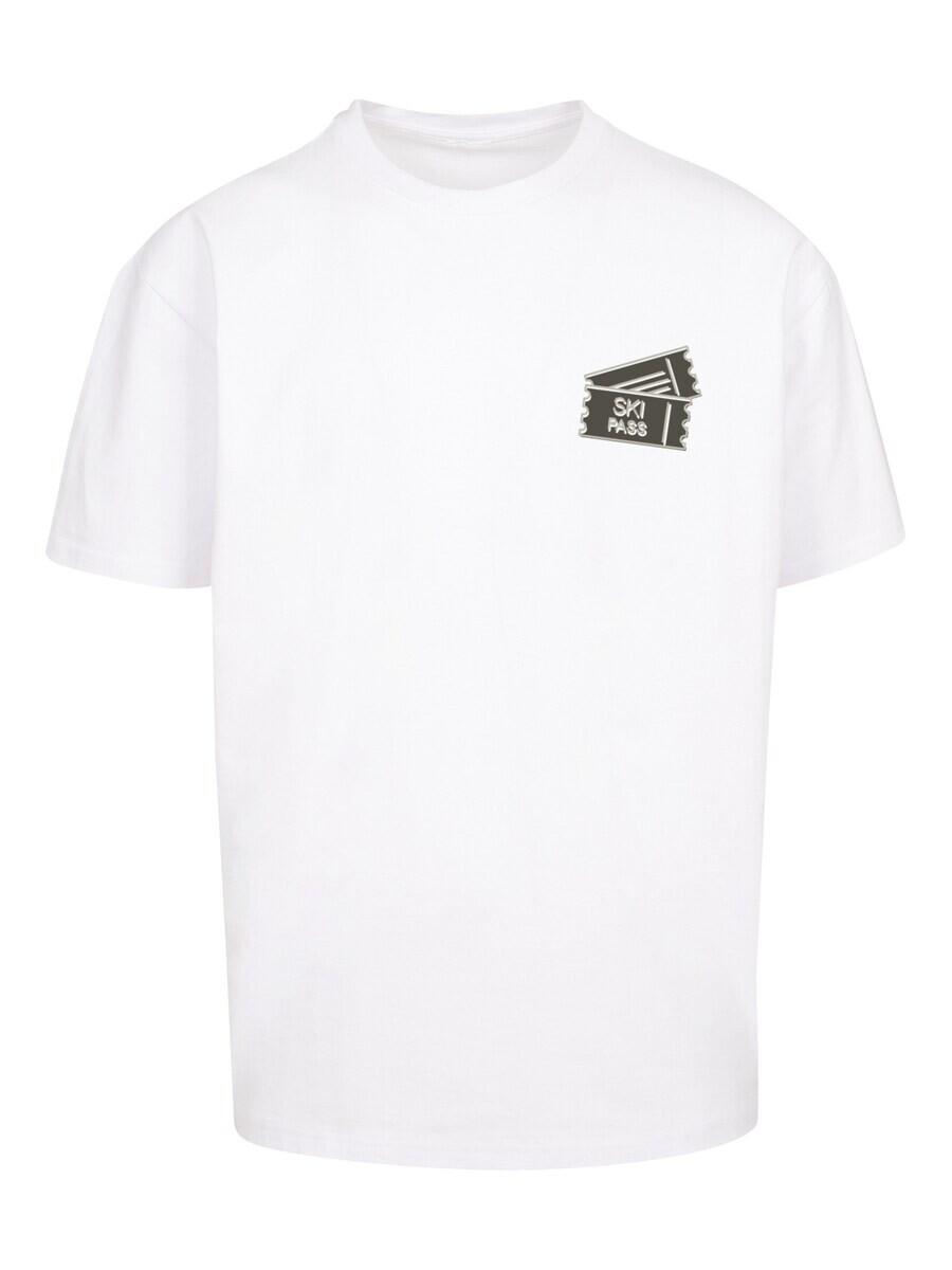 

Классическая футболка F4NT4STIC Shirt Ski Pass Urlaub Berge Winter Schnee, белый