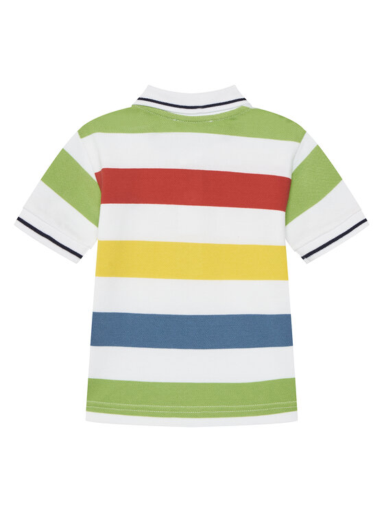 Рубашка поло стандартный крой 39QAG300V United Colors Of Benetton, мультиколор — фото 2