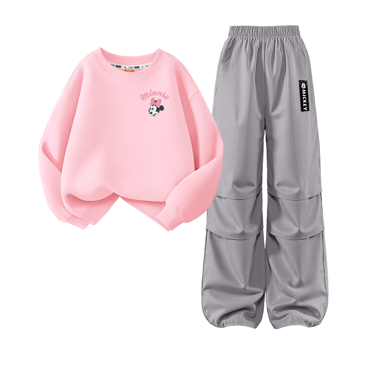 

Детская повседневная спортивная одежда Disney, серый