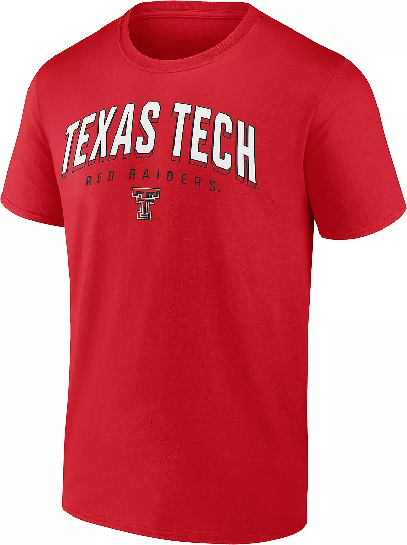 

Мужская футболка NCAA Texas Tech Red Raiders Red Skyward с логотипом Fanatics