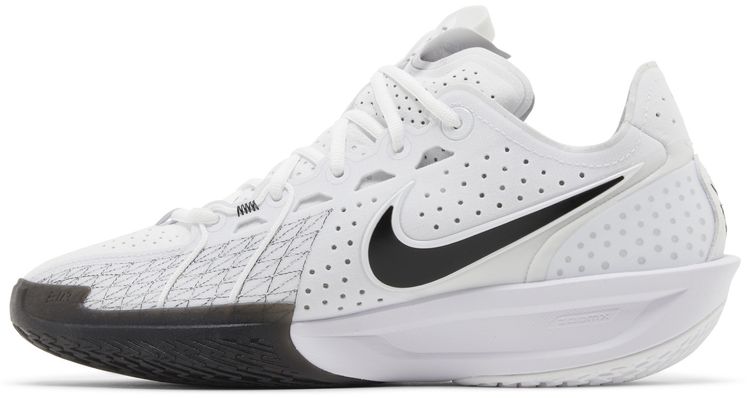 Кроссовки Nike Air Zoom GT Cut 3 'White Black', белый — фото 3