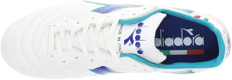 Бутсы Diadora Brasil Italy OG LT+ MDPU для твердого поля, синий — фото 4