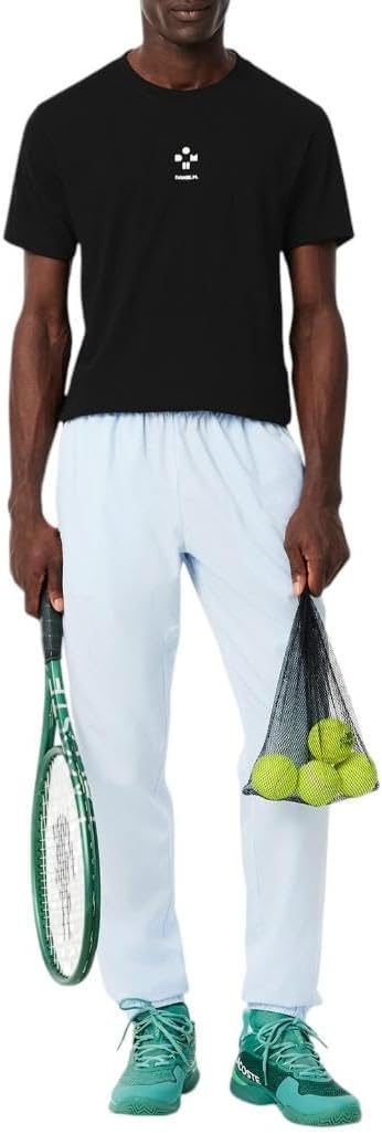 Футболка Lacoste, мужская, Sport Ultra Dry Pique, черный — фото 4