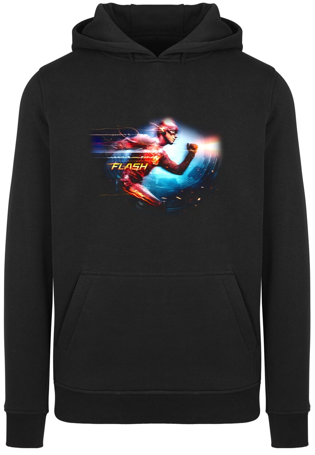 

Толстовка с капюшоном HERREN DC COMICS THE FLASH SPARKS AND FLASH F4NT4STIC, черный