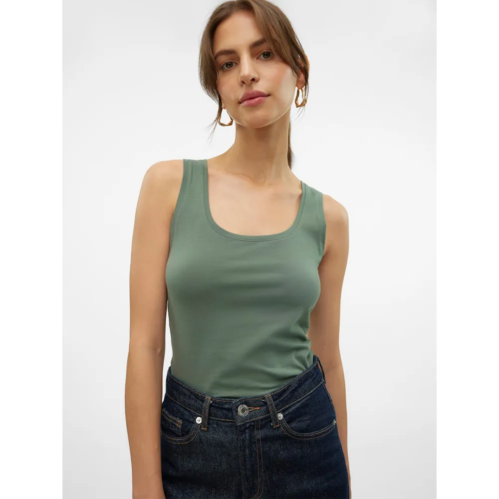 

Футболка Vero Moda Lulu, зеленый