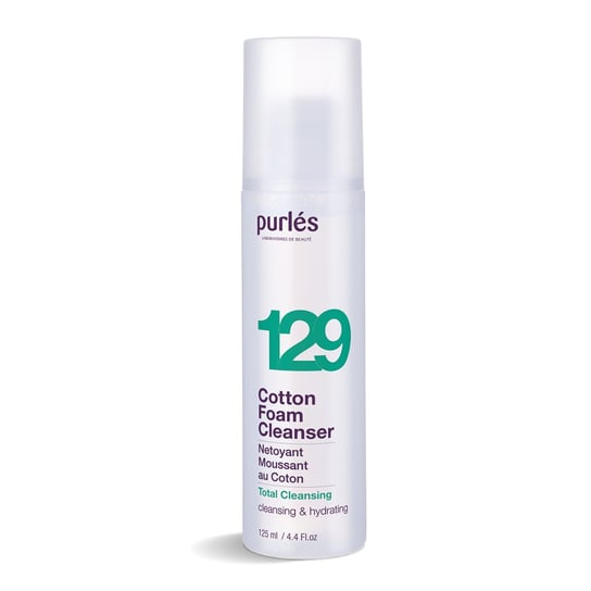 

129 Очищающая пенка с экстрактом хлопка - Cotton Foam Cleanser - 125 мл - Purles