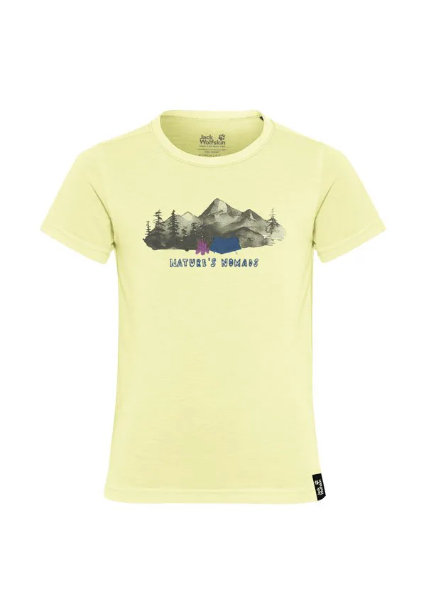 Футболка с графическим принтом на тему походов Jack Wolfskin, Print Daisy — фото 4