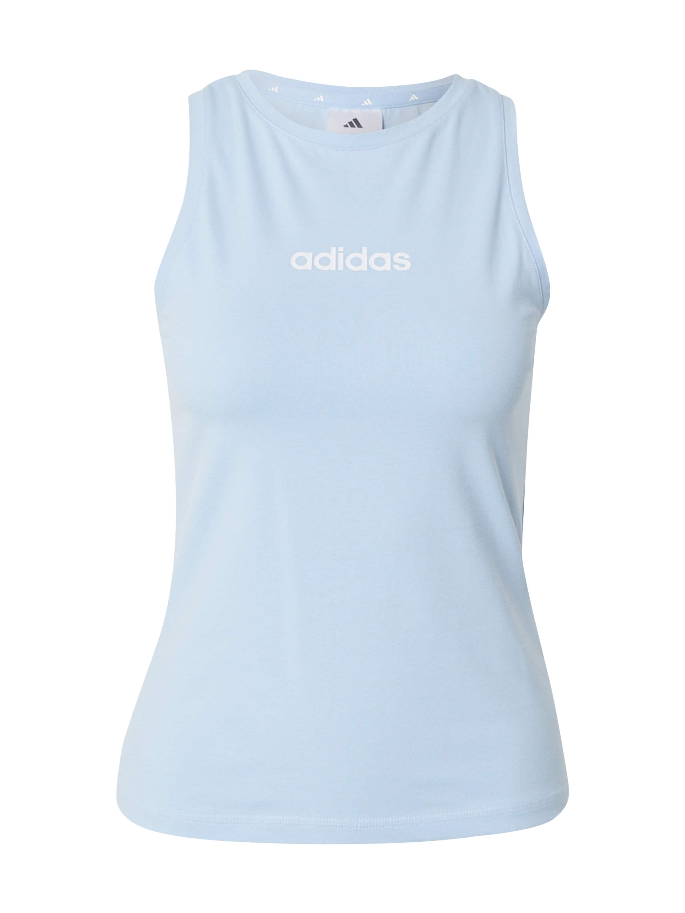 

Adidas Sportswear Спортивный топ 'Essentials' в пастельно-голубом цвете
