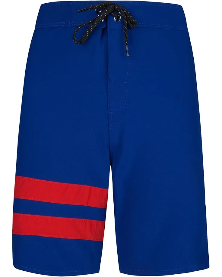 Шорты для плавания Phantom Block Party (для детей постарше) Hurley Kids, Deep Royal Blue