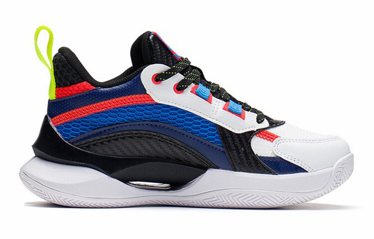 Баскетбольные кроссовки Pioneer Spirit TEAM2.5 для детей GS Mid-top белые/черные Lining Young — фото 2