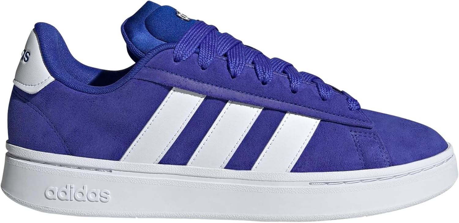 Мужские кроссовки Adidas Grand Court Alpha 00s, белый/синий/ярко-синий — фото 2