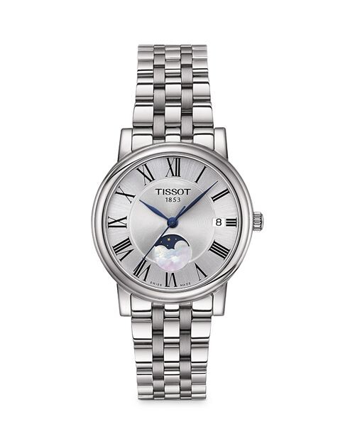 

Часы Карсон, 32 мм Tissot, цвет Silver
