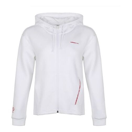 

Куртка нео принтованная куртка с капюшоном белая Adidas, белый