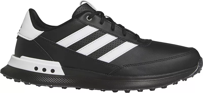 

Мужские кожаные туфли для гольфа без шипов Adidas S2G '24, черный/серый