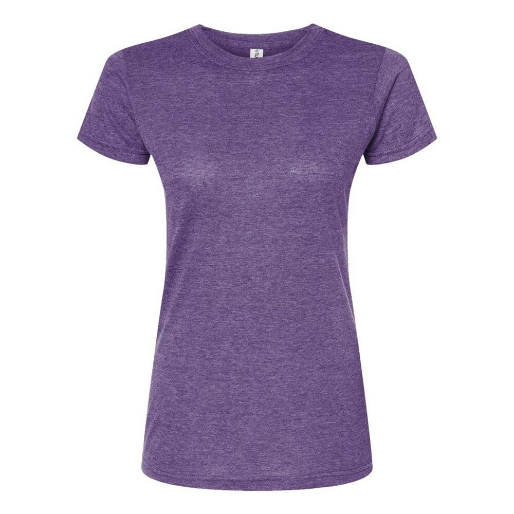 

Tultex Женская футболка Slim Fit из полиэстера, цвет Heather Purple