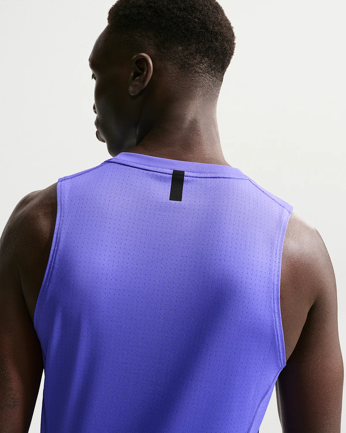 Мужская тренировочная майка Nike Pro Dri-FIT, Persian Violet/Black — фото 2