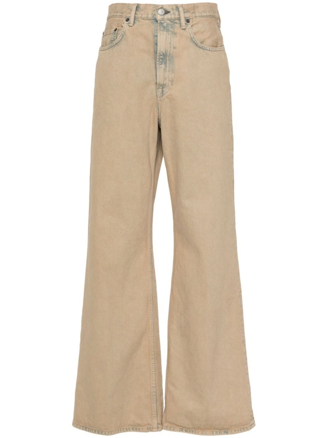 

Acne Studios джинсы с широкими штанинами, нейтральный цвет