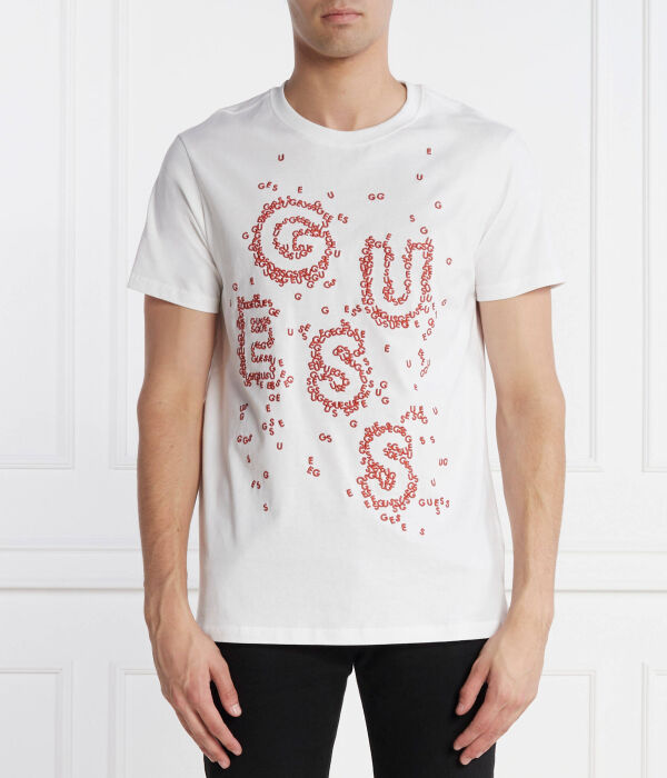 

Футболки Regular fit Guess Jeans, белый