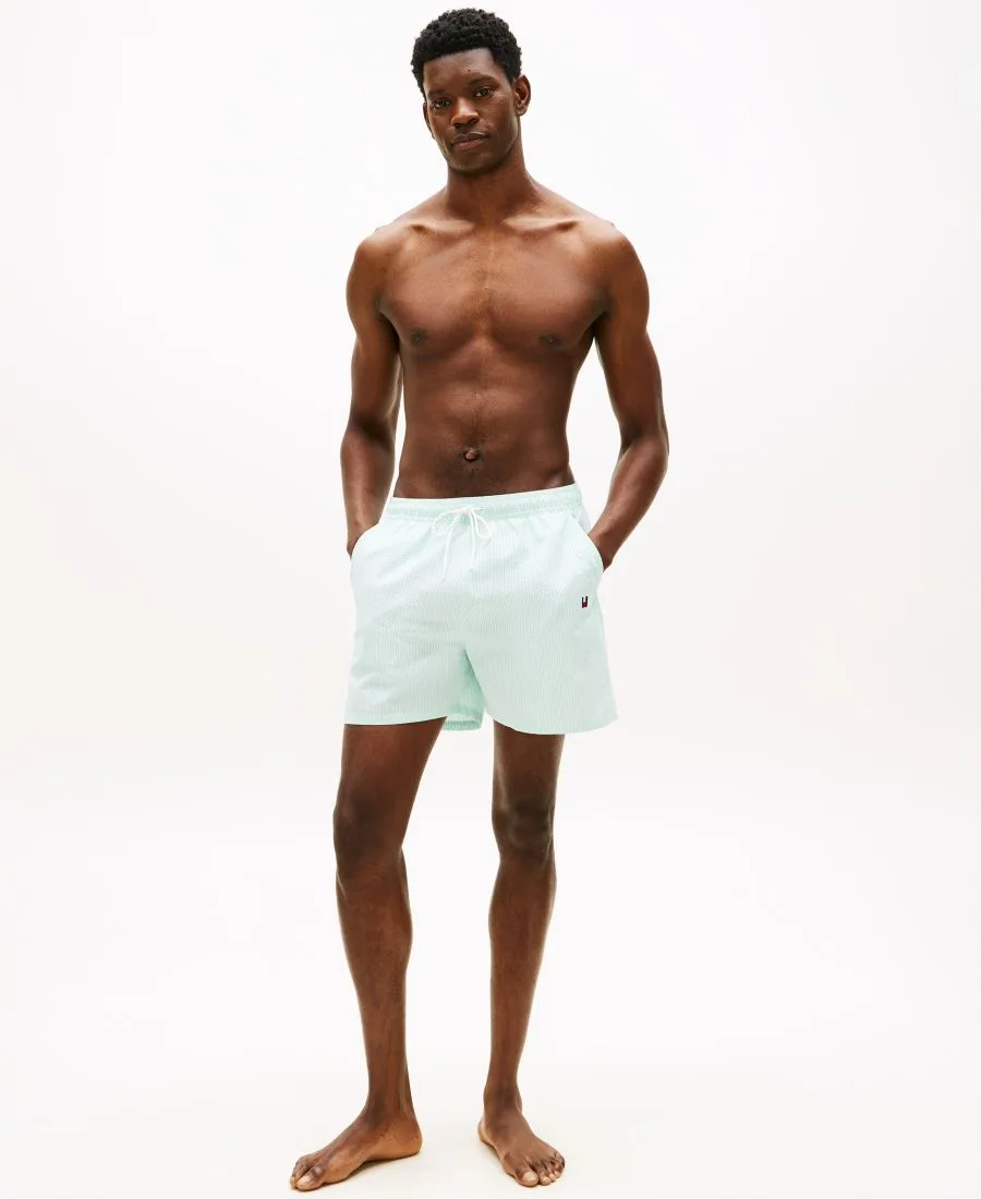 Мужские плавки на шнуровке с застежкой-молнией и карманами Tommy Hilfiger, Arctic Aqua — фото 2