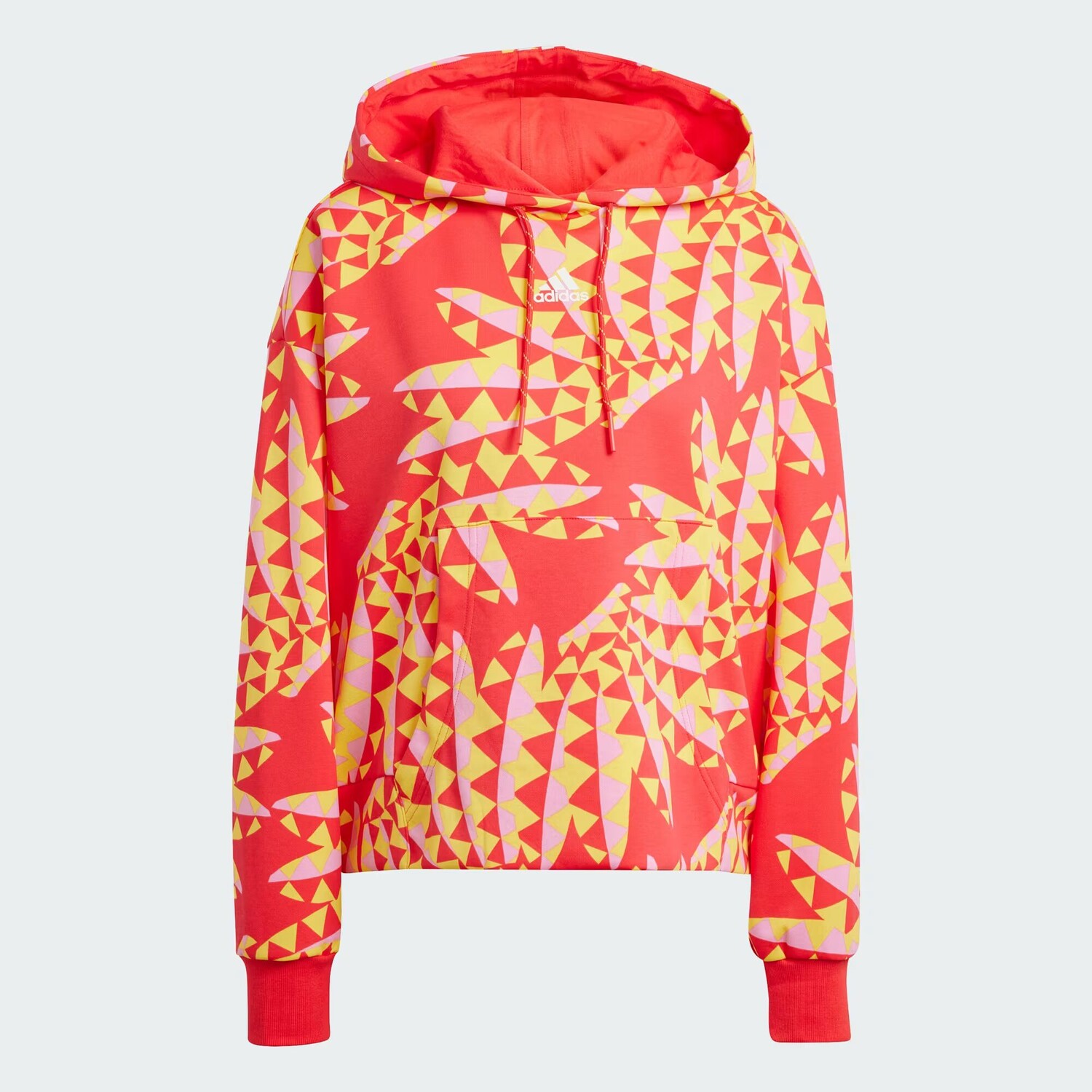 

Толстовка x FARM Rio Adidas, цвет Tomato/Spring Yellow