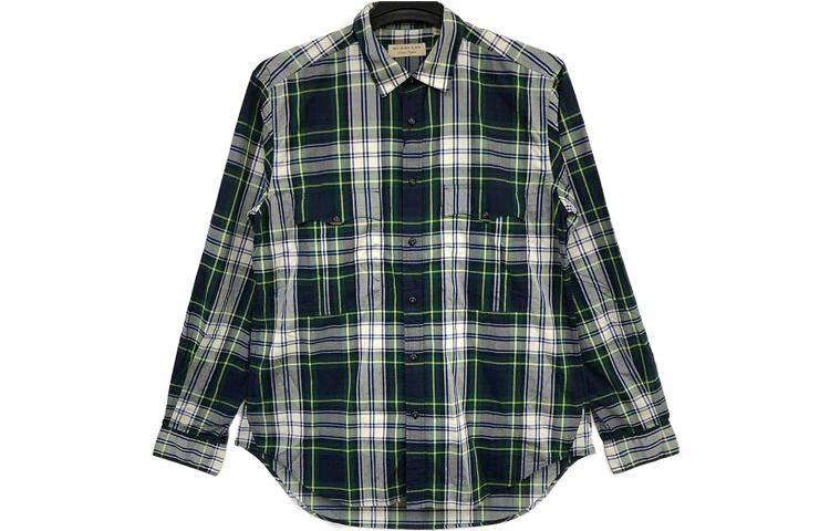 

Рубашка мужская чернильно-синяя Burberry, синий