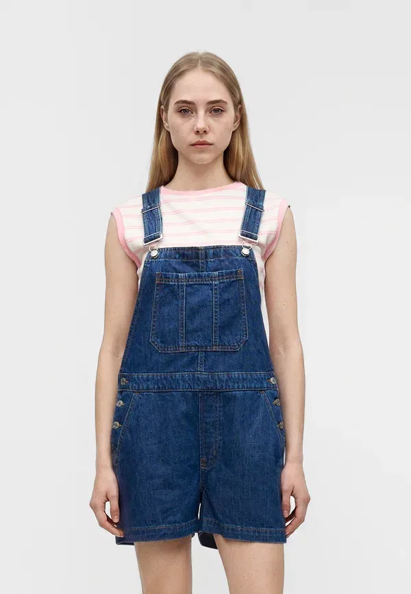 Джинсовый комбинезон Gap, средняя стирка