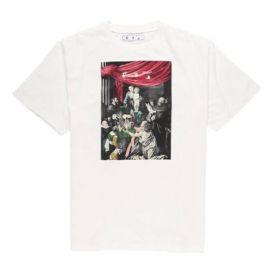 

Футболка fw20 caravaggio painting oversize Off-White, белый
