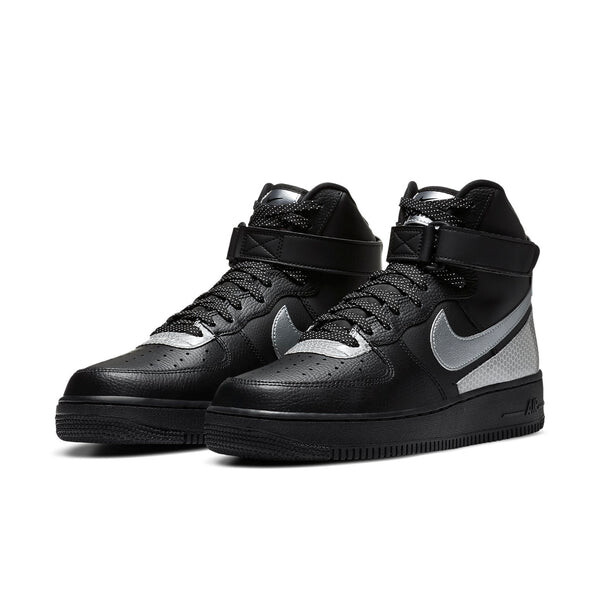 Кроссовки x 3м Air Force 1 высота Nike, черный — фото 3