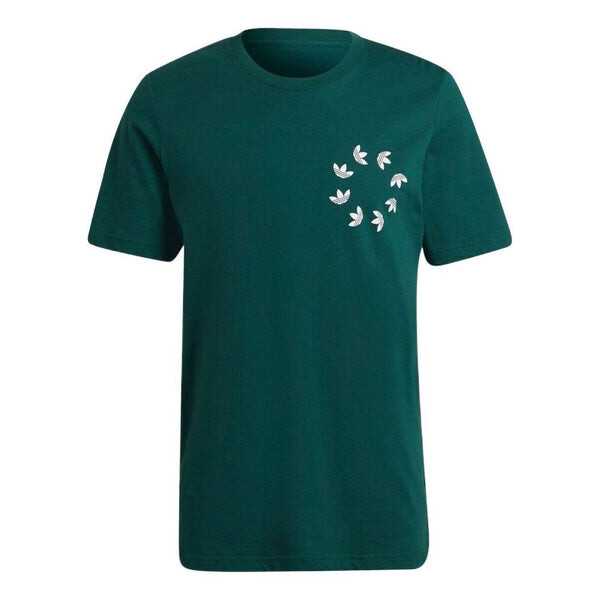 

Футболка Men's adidas SS22 Solid Color Short Sleeve Logo Label Short Sleeve Green T-Shirt, зеленый