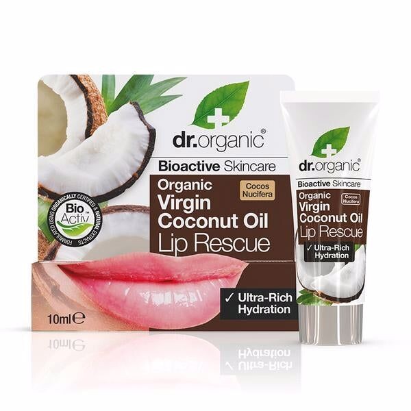 

Бальзам для губ Sérum labial de aceite de coco Dr. organic, 10 мл