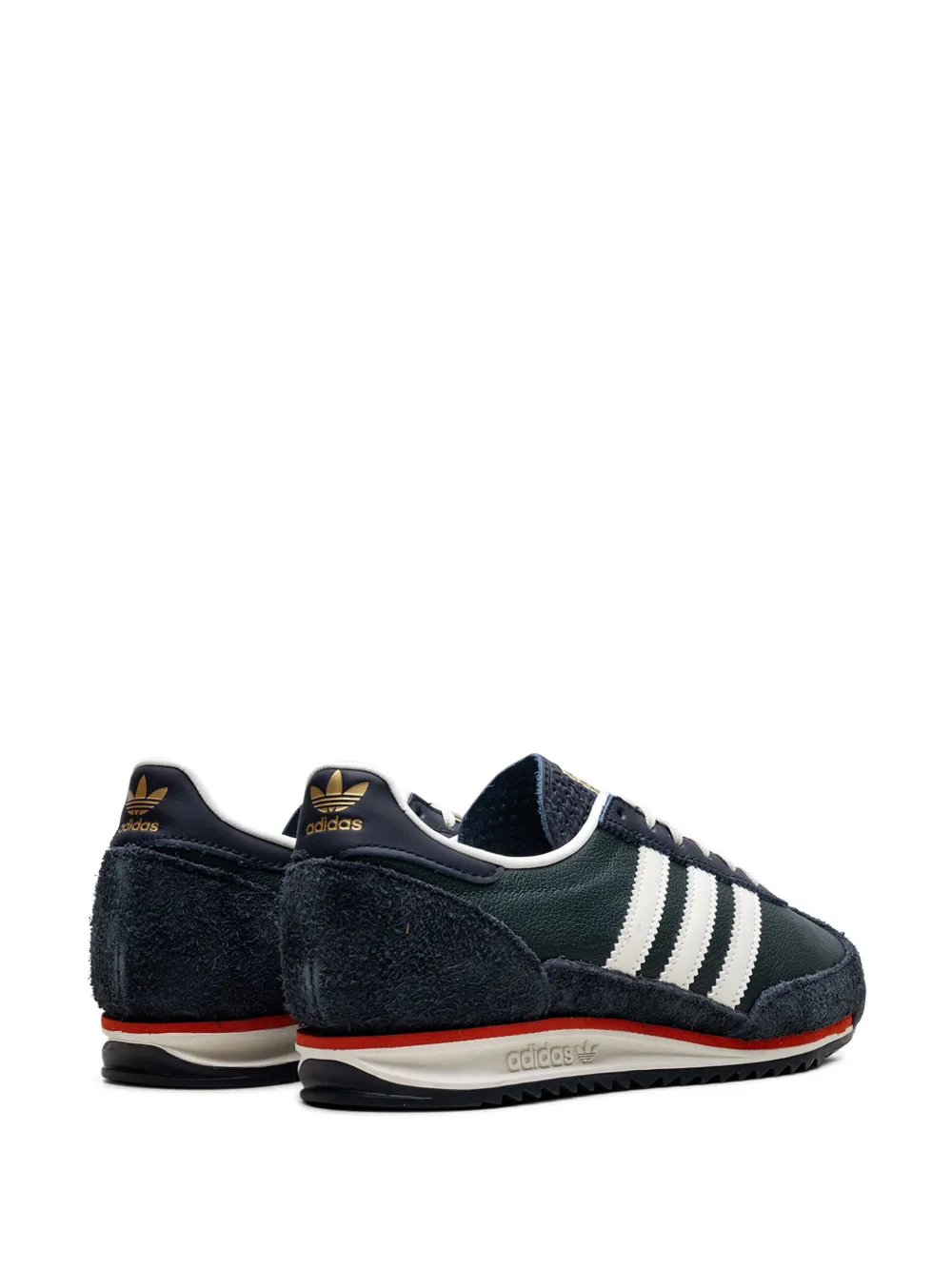 Кроссовки SL 72 OG Mineral Green/Off White Adidas, зеленый — фото 3