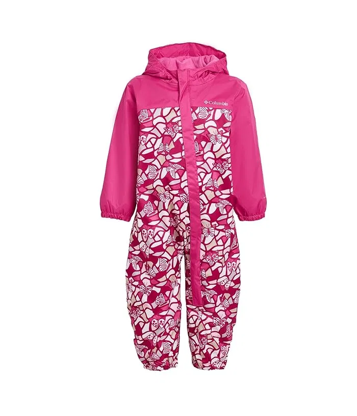 Дождевик Critter Jitters III Rain Suit Columbia Kids, Guava Pink Fly High/Pink Ice