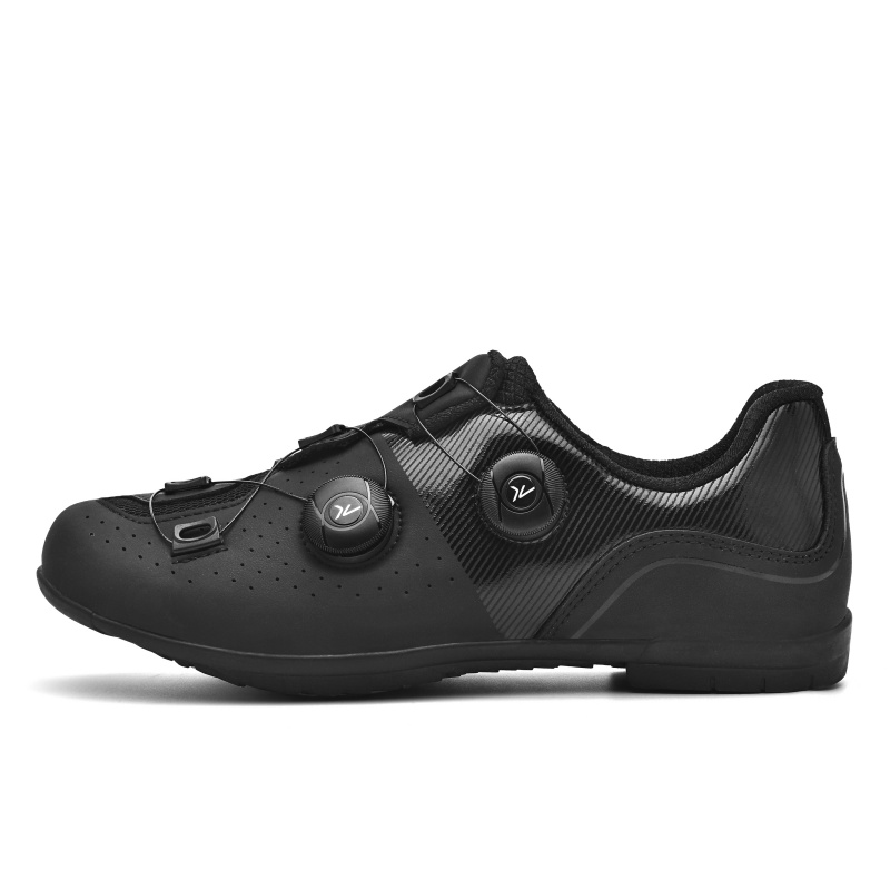 

JYVME Низкие велотуфли унисекс с черной резиновой подошвой, цвет Black Rubber Sole