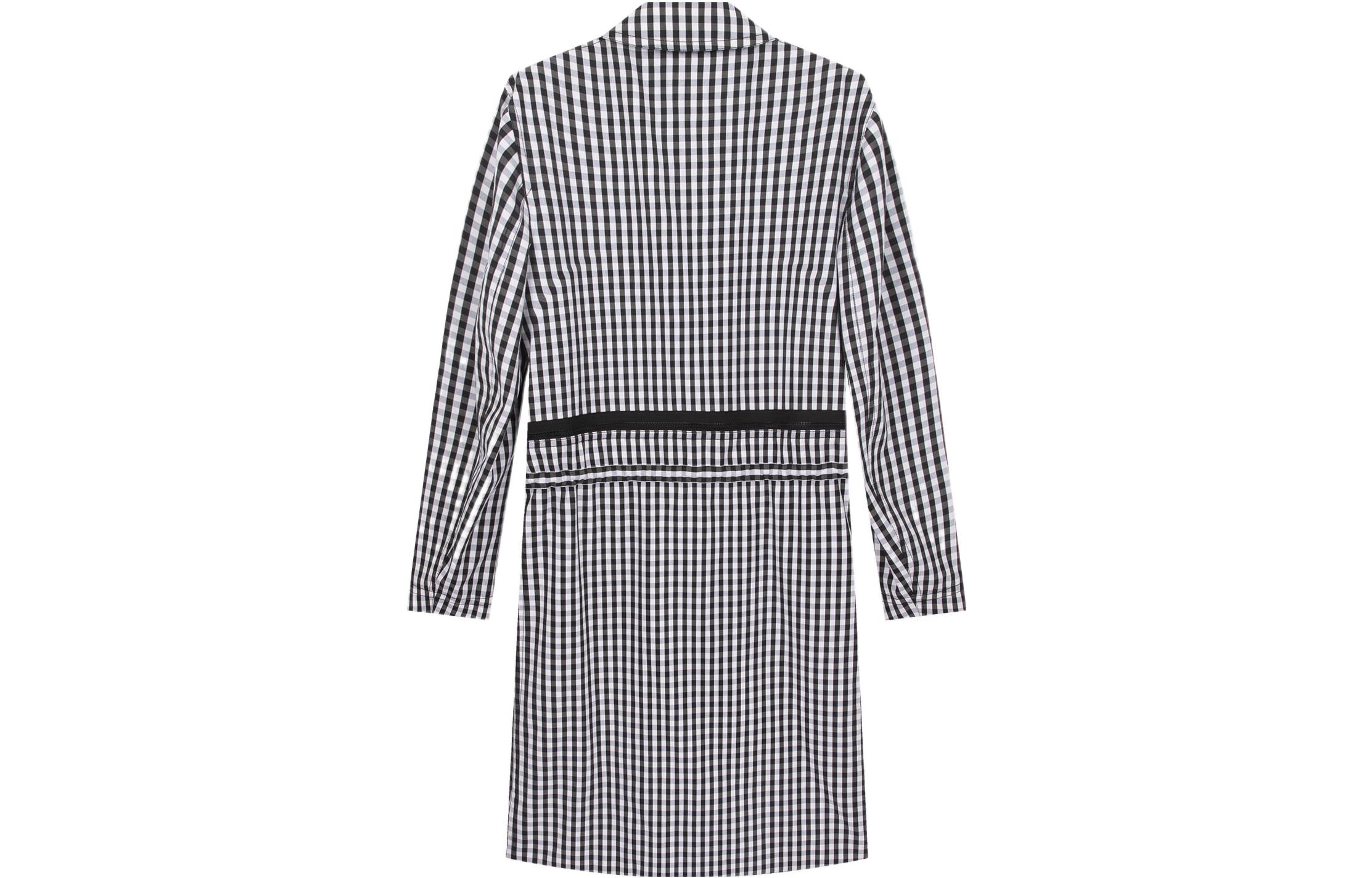 Пальто Burberry Черно-белое, мужское, черный White — фото 4