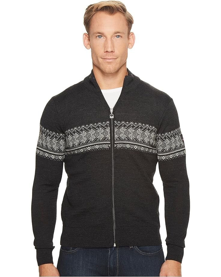 

Свитер Dale of Norway Hovden Jacket, цвет E-Dark Charcoal/Light Charcoal/Smoke/Black