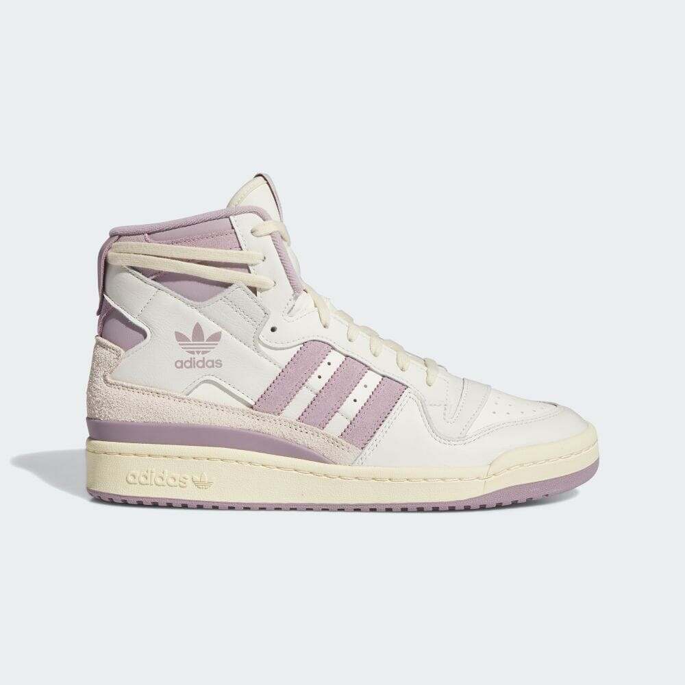 

Кроссовки Adidas FORUM 84 HI, цвет Ivory/Pre-Rubbed Fig/Wonder White