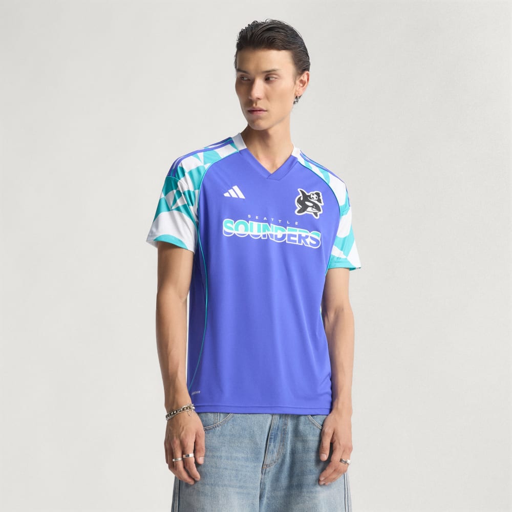

Джерси Adidas Seattle Sounders FC 2025 Archive Jersey, цвет Sonic Ink