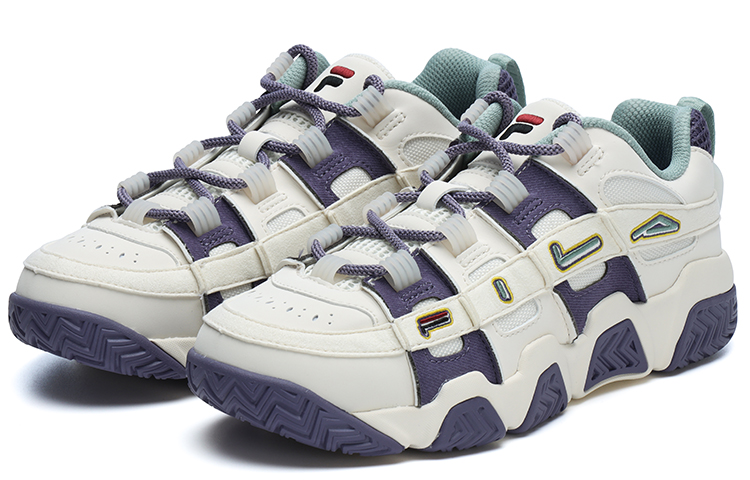 

Женские баскетбольные кроссовки FILA FUSION Barricade, Белый/Фиолетовый