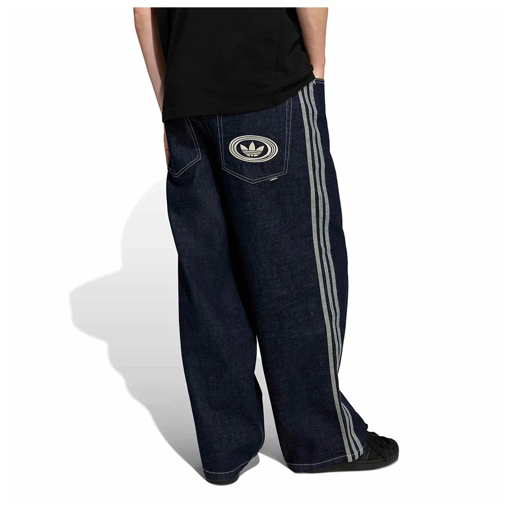 Джинсы adidas Originals 90s Alternative Sport Wide Leg Skater, синий — фото 2