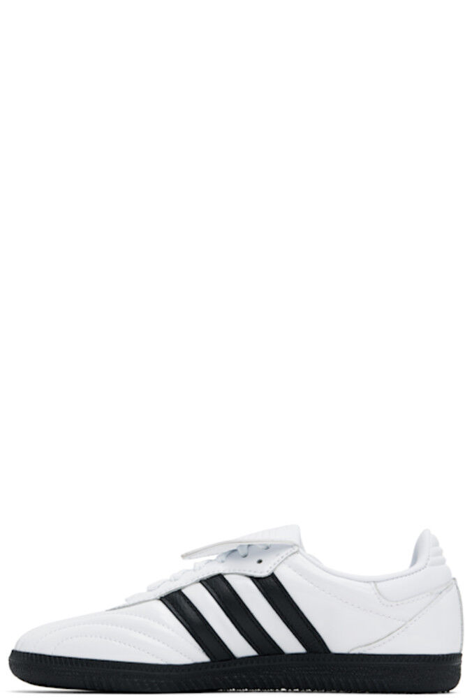 Белые кроссовки Samba с длинным язычком Adidas Originals — фото 3