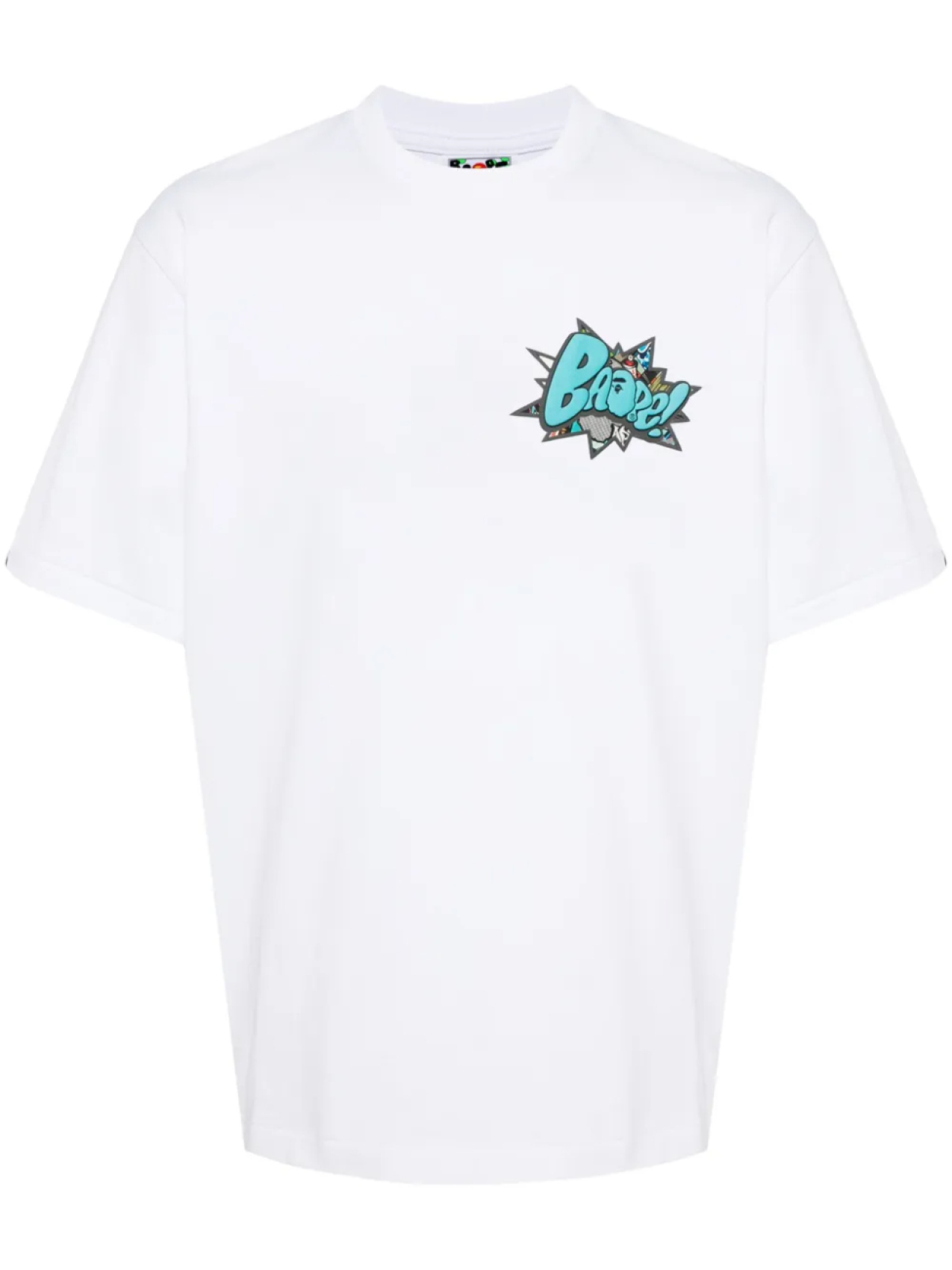 

A BATHING APE футболка Graffiti BAPE, белый
