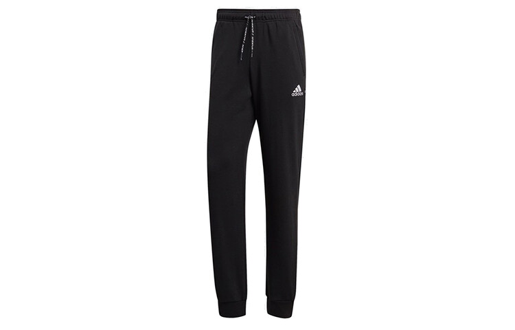 

Трикотажные спортивные штаны мужские черные Adidas, черный
