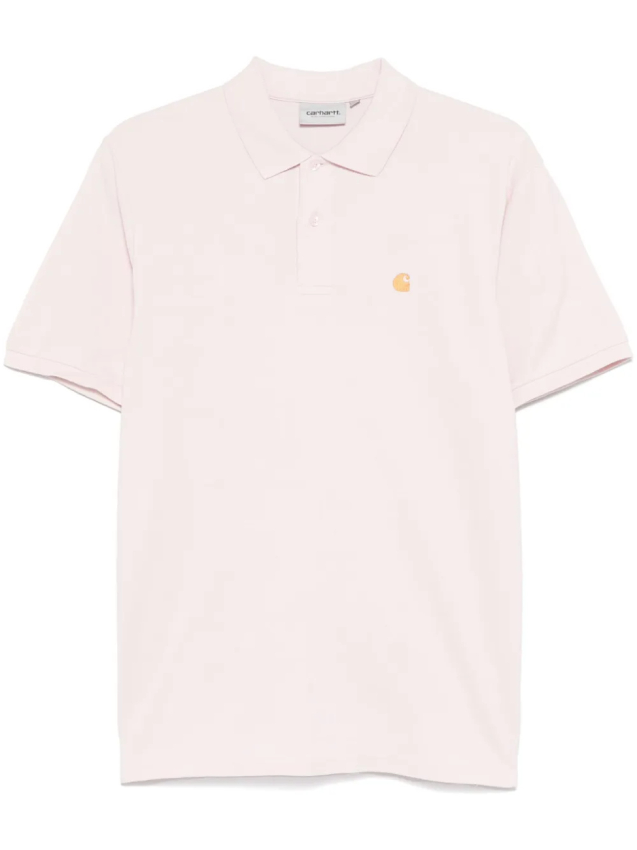 

Футболка-поло с вышитым логотипом Carhartt WIP, розовый