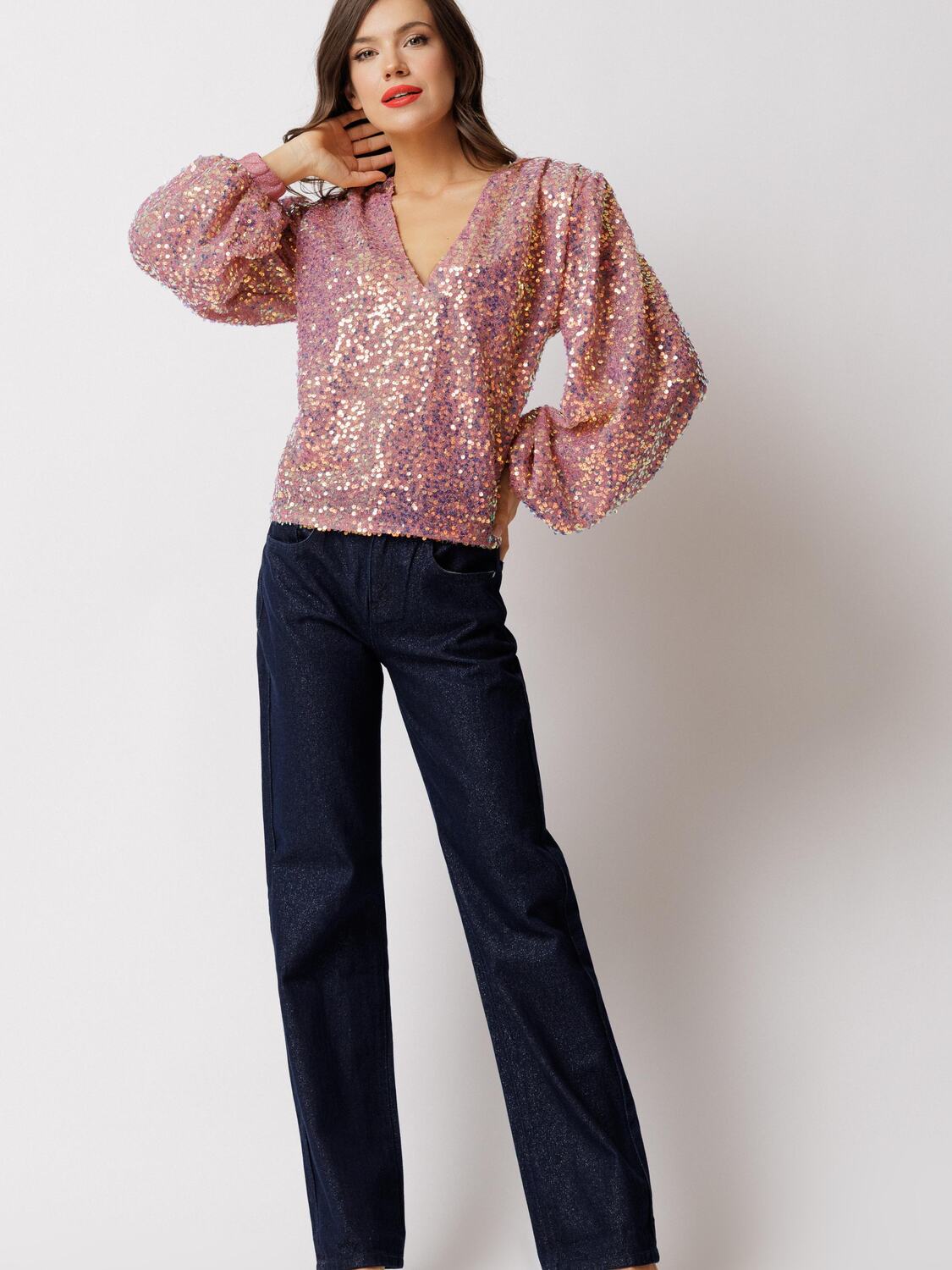 

Couture de Marie Блузка 'SOLÈNE' в цвете Rose