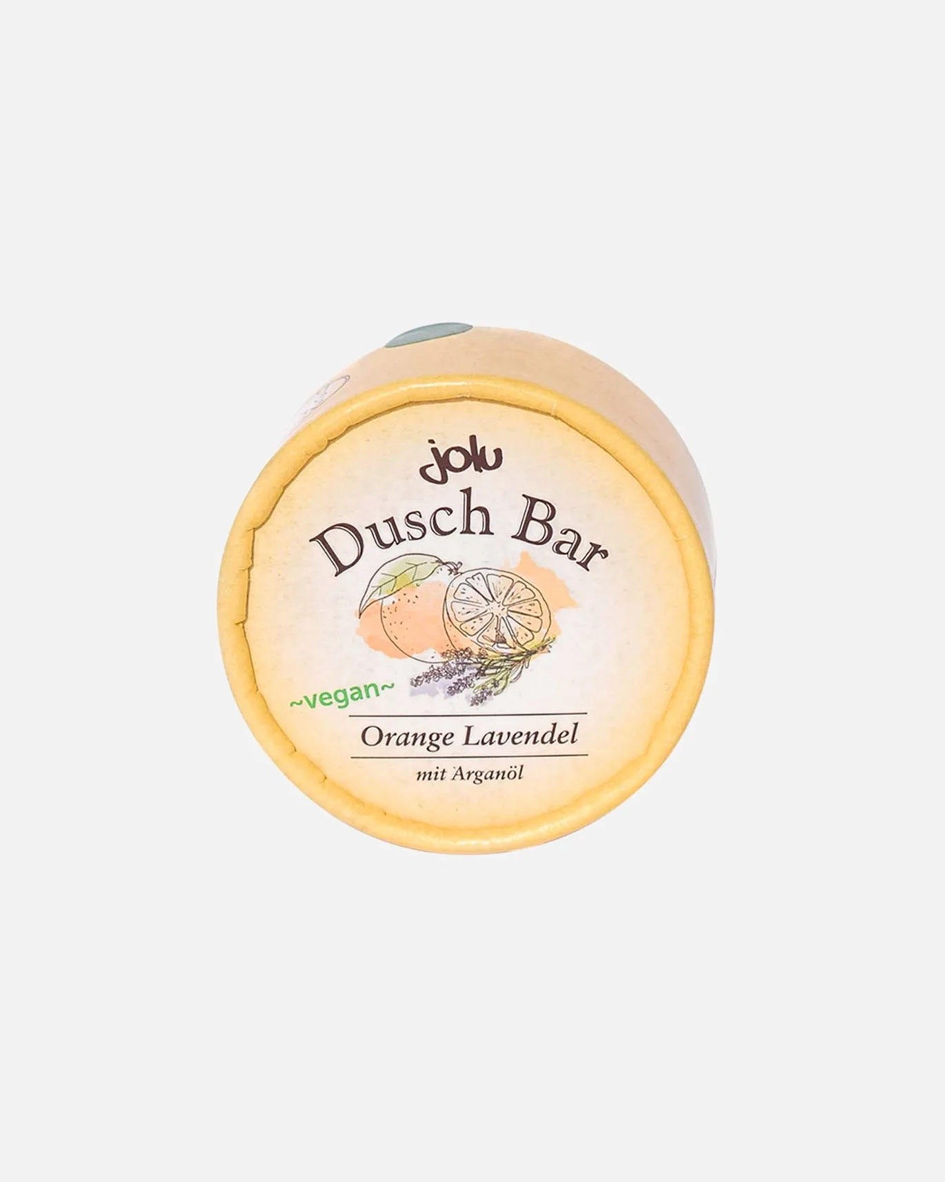 Гель для душа в брусочке - апельсиново-лавандовый Jolu Naturkosmetik, 100 гр
