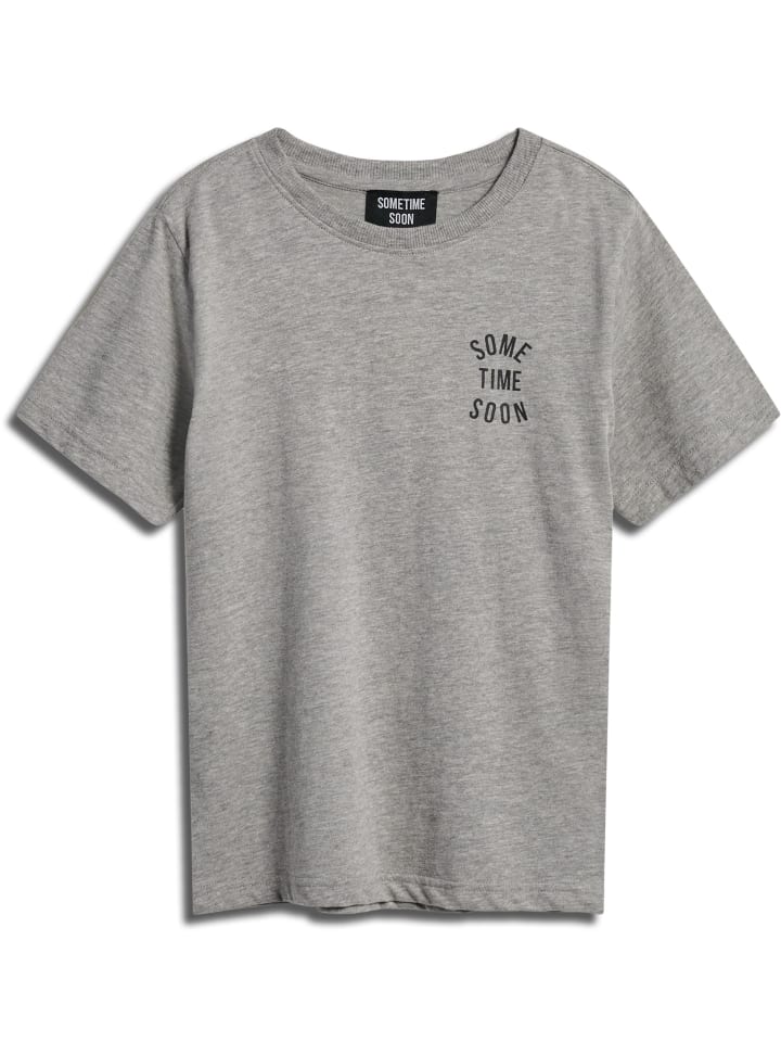 

Футболка Sometime Soon, цвет light grey melange