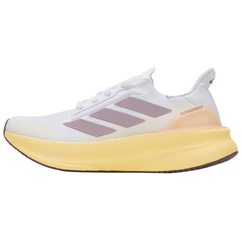 

Кроссовки женские ULTRABOOST 5X с низким верхом, белые и желтые Adidas