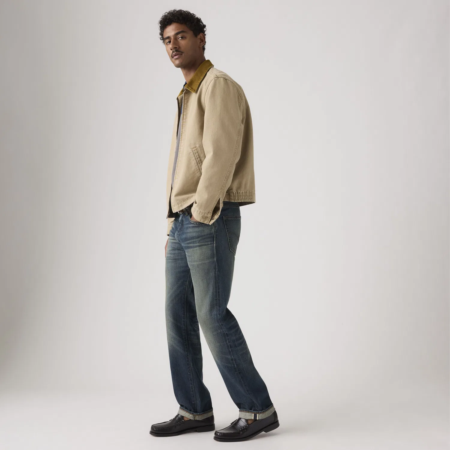 Мужские джинсы 505 Regular Selvedge Levi's, Dark Wash