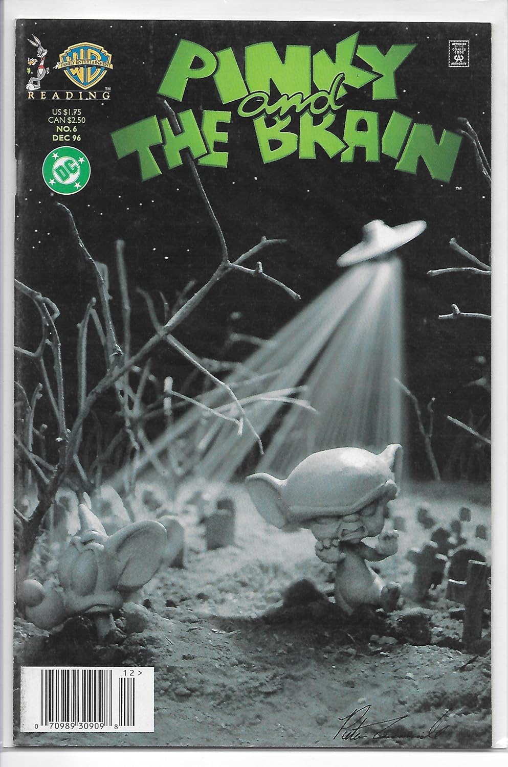 

Pinky And The Brain issue #6 "Plan Brain From Outer Space" (DC Comics)