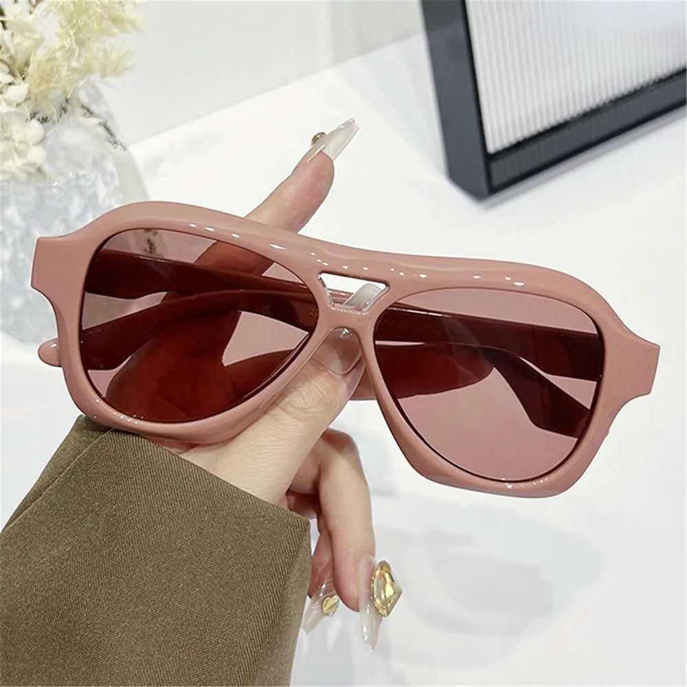 

Солнцезащитные очки UV400 с двойной перемычкой, желейного цвета, для женщин и мужчин, для бега и занятий спортом на открытом воздухе UYPTK, Jelly Olive Green